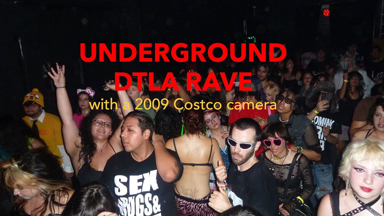Underground Seattle Rave Shooting an Underground Rave with a Boomer Camera - YouTube