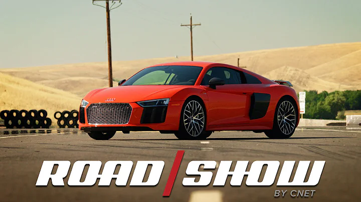 The wailing engine of the Audi R8 Plus is the best sound you'll hear all day
