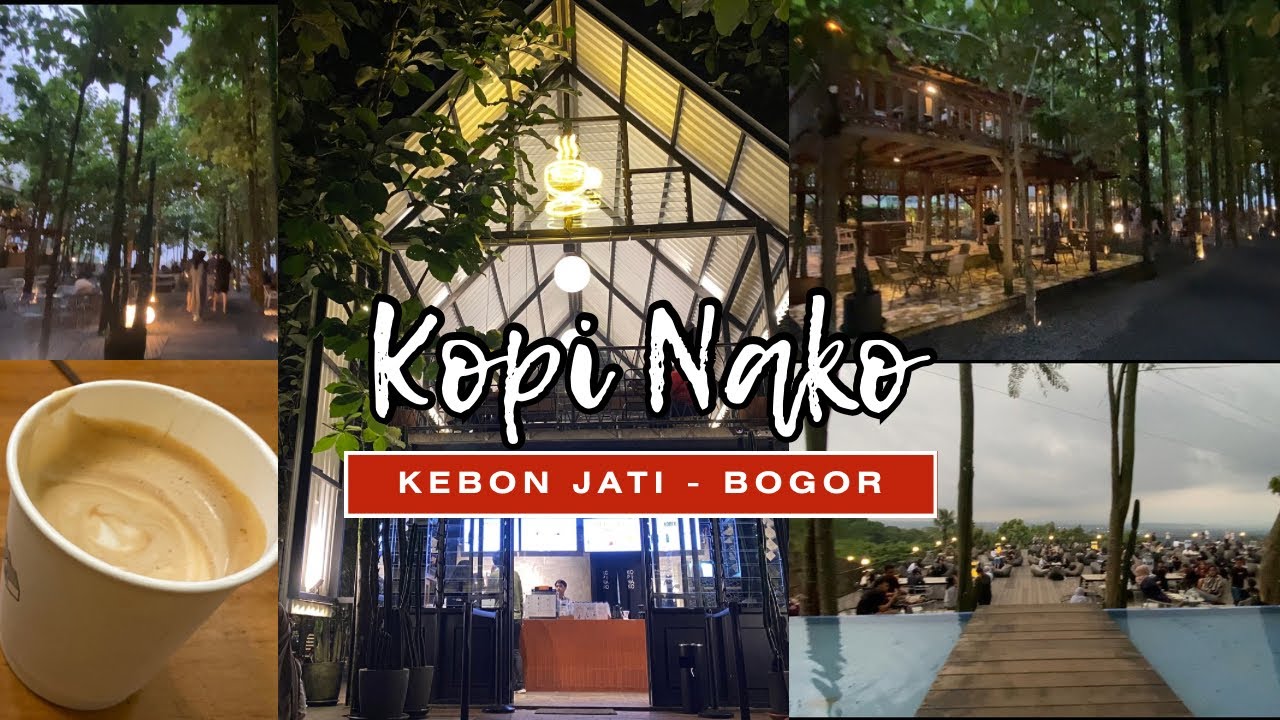SUASANA MALAM KOPI NAKO KEBON JATI - BOGOR