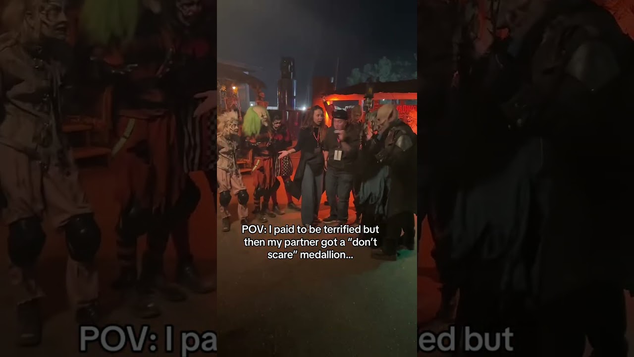 “No scare” Haunted House?! WHAT?! 