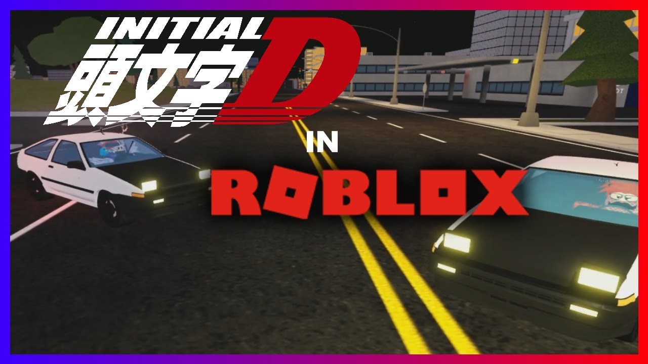 Initial D In Roblox Drift Stunt Compilation Youtube - initial d roblox