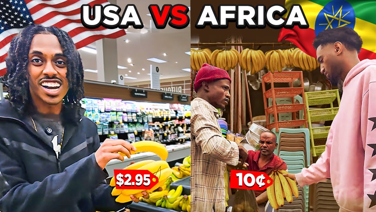 Grocery Prices in America vs Ethiopia… 