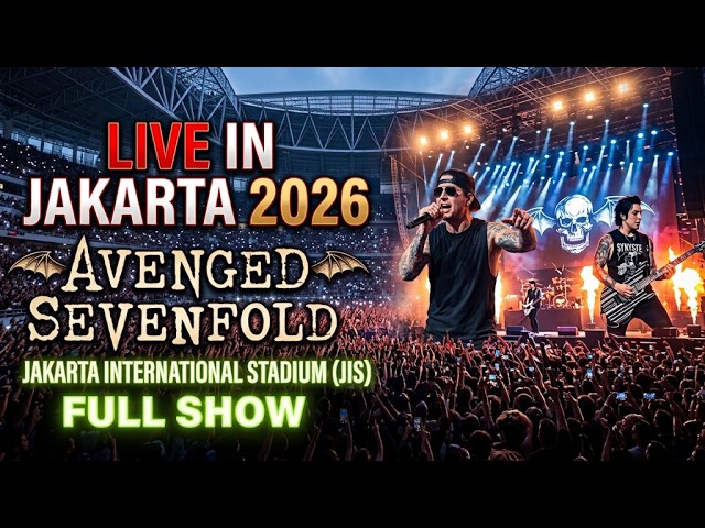 Avenged Sevenfold (A7X) Jakarta 2026 Live Concert at JIS (Full Show HD)