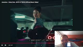 ONCE REACTS TO Jenevieve - Hvnly (feat. JIHYO of TWICE) [Official Music Video] | HEAVENLY Vocals