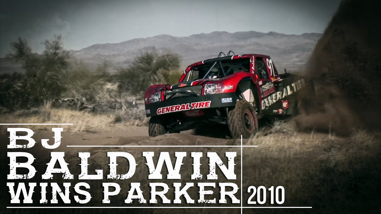 BJ Baldwin Wins Parker 425 - 2010 - Raw Footage