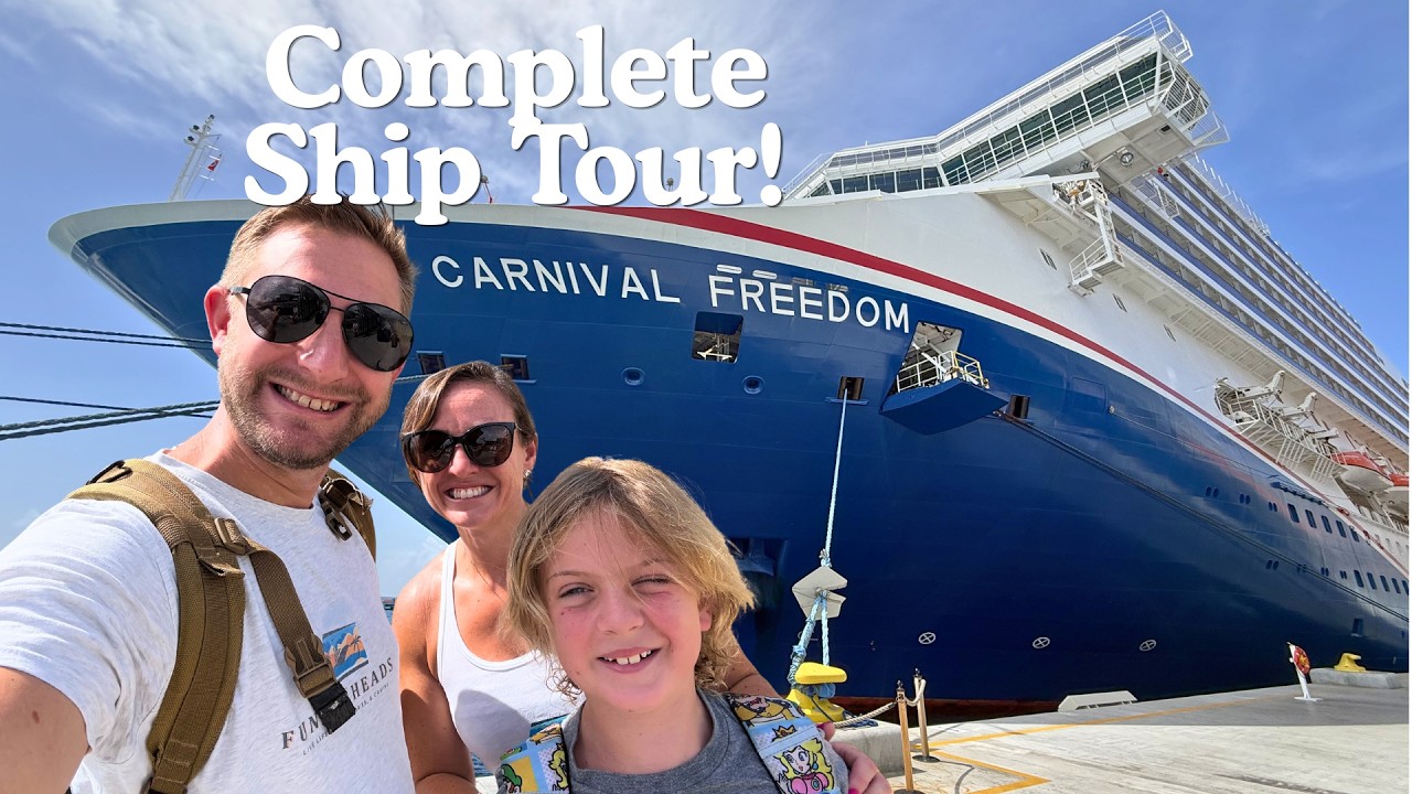 Carnival Freedom FULL Ship Tour 2026 w/ Commentary! 🚢