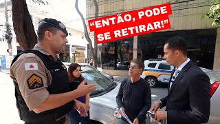 POLÍCIA, ADVOGADO E APARELHO AUDITIVO MARCAM REPORTAGEM