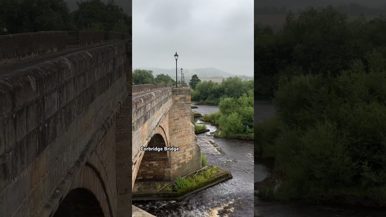 The current Corbridge Bridge  is the oldest surviving bridge over the RiverTyne 