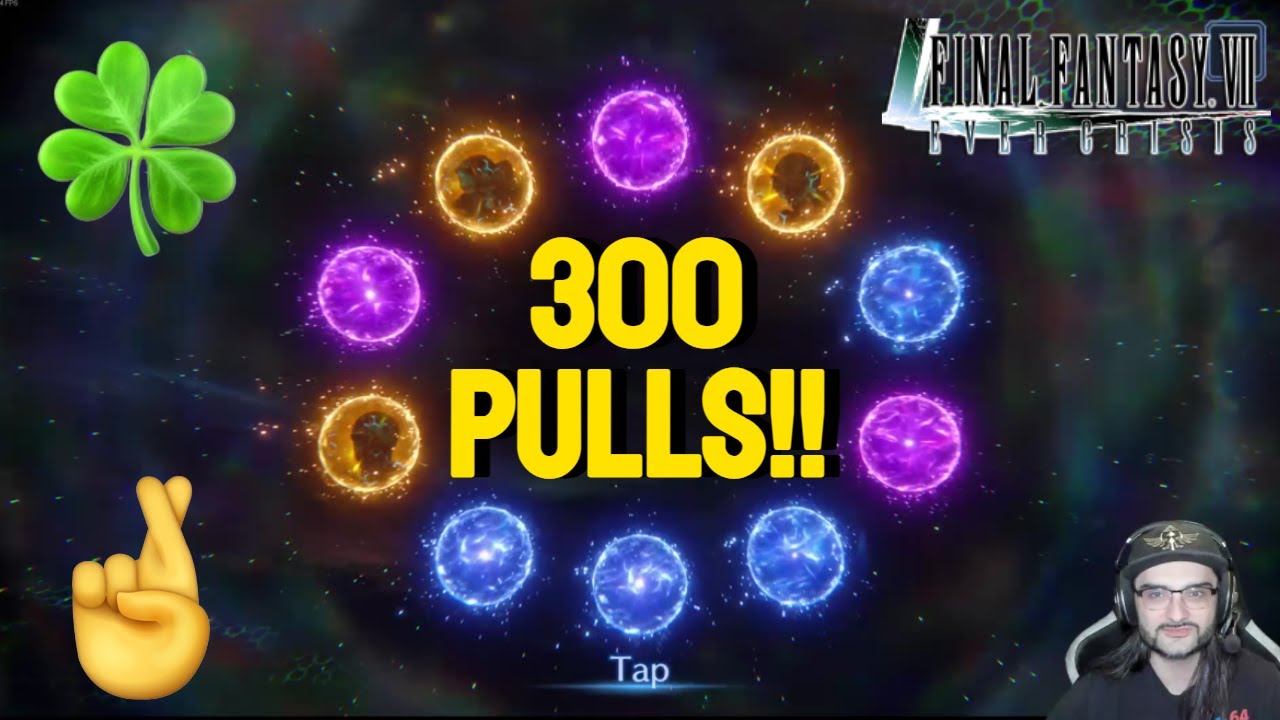 Saved Up 300 Draw Tickets! Time to PULL! - FF7 Ever Crisis