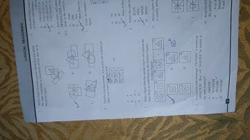 Answer key in description and question paper of IMO class 10 set A 2019 20