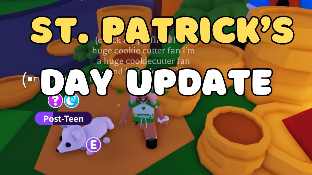 🍀 St. Patrick’s Day Update in Adopt Me! New Pets & Items! 🌈 - YouTube