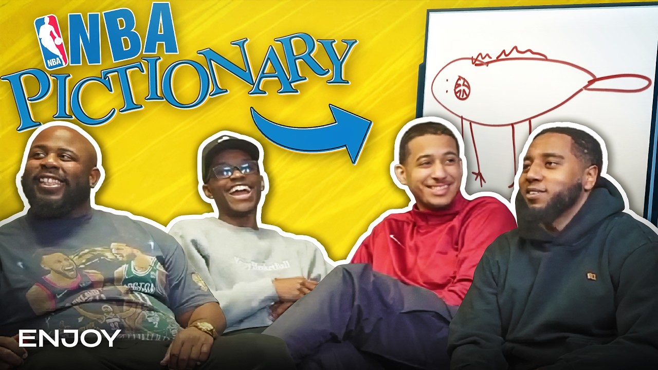 NBA Pictionary went off the rails... - YouTube