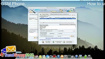 Mac Nokia 6233 GSM Mobile Bulk SMS Software For Mac Machine To Send Mass Messages