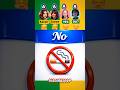 NO SMOKING 🚭 | Strongest &amp; Smartest Players Comparison |  #shorts #squidgame #strangerthings