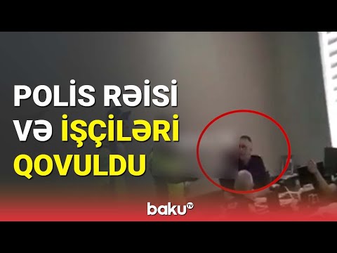 Polis rəisi və işçiləri qovuldu - BAKU TV