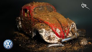 Restoration a Vintage 1970 Volkswagen Beetle - Classic Car Revival! asmr