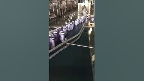 Automatic conveyor system for aluminium cans