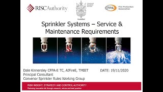 Sprinkler Systems – Service and Maintenance Requirements