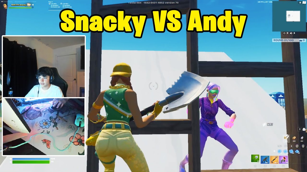 Snacky VS Andy Vencha 1v1 Buildfights!