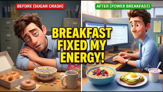STOP the 10AM Crash! Eat THESE Breakfast Foods Instead !#breakfast #breakfastideas #healthyeating