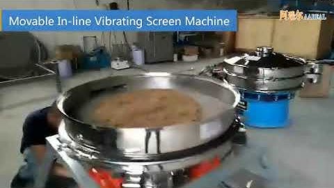 AAREAL Flow-thru Vibrating Separator