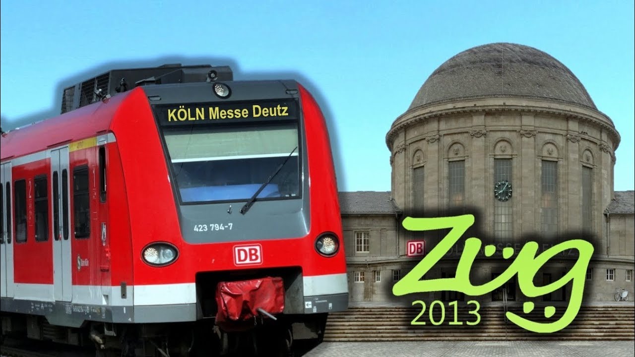 eisenbahn puro malte Zug2013: DOKU Köln Messe Deutz | mit ICE3, BR146.3, Dosto, Talent2, BR620 u.v.m.