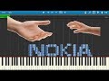 NOKIA logo Synthesia MIDI Art