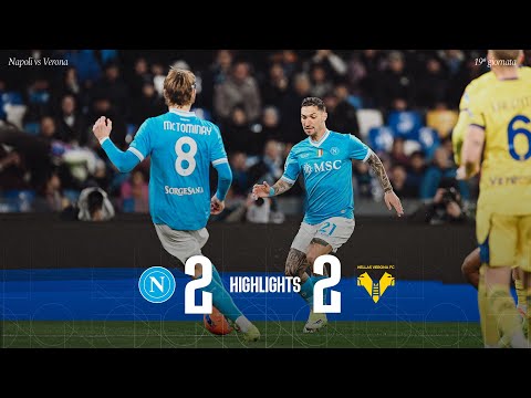 Highlights | Napoli - Verona 2-2 | Serie A - Matchday 19