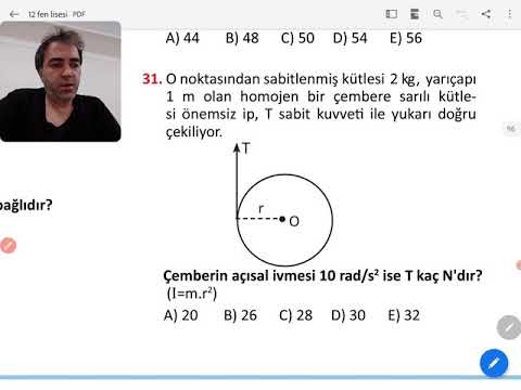 12.sinif fen lisesi meb kitabi cembersel hareket ünite sonu değerlendirme sorularının çözümleri 2