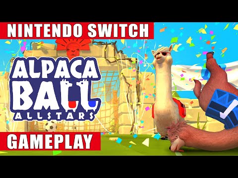 Alpaca Ball: Allstars Nintendo Switch Gameplay