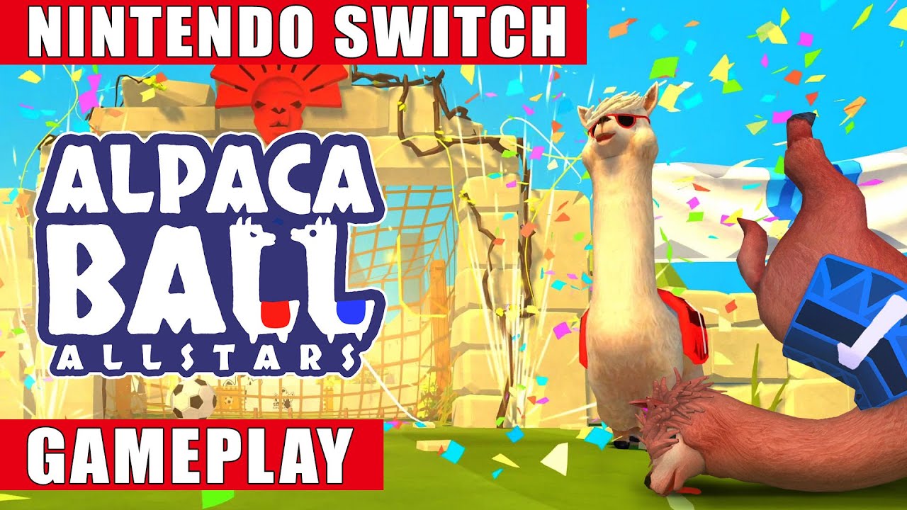 Alpaca Ball: Allstars Nintendo Switch Gameplay