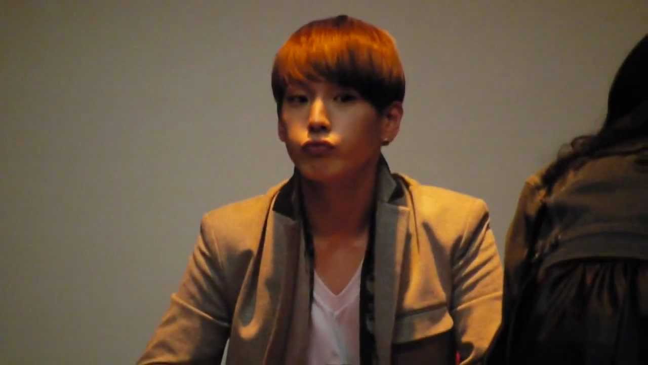 130323 BAP fansign - Himchan @ Shinsegae Department Store