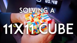 Fast Timelapse Solve | Moyu Meilong 11x11 Cube