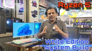 🎮 White Budget Gaming &amp; Editing PC Build – ₹36,990 Only!