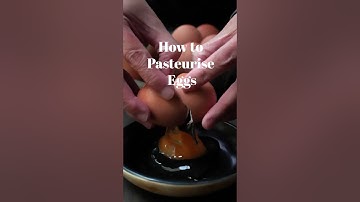 How to Pasteurize Eggs #shorts