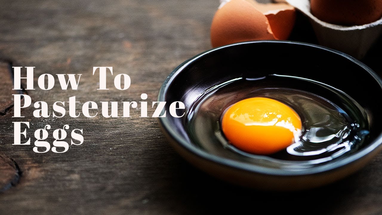 How to Pasteurize Eggs Sous Vide - StreetSmart Kitchen