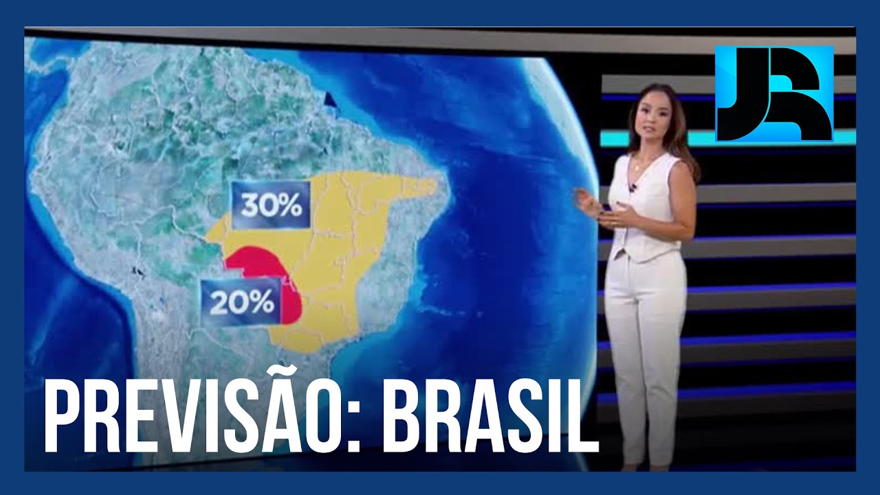 Veja a previsão do tempo para esta terça (18) em todo o Brasil