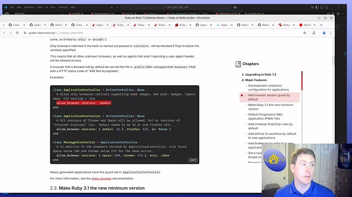 The Path to Rails 8 - Upgrade Rails from 7.1 to 7.2