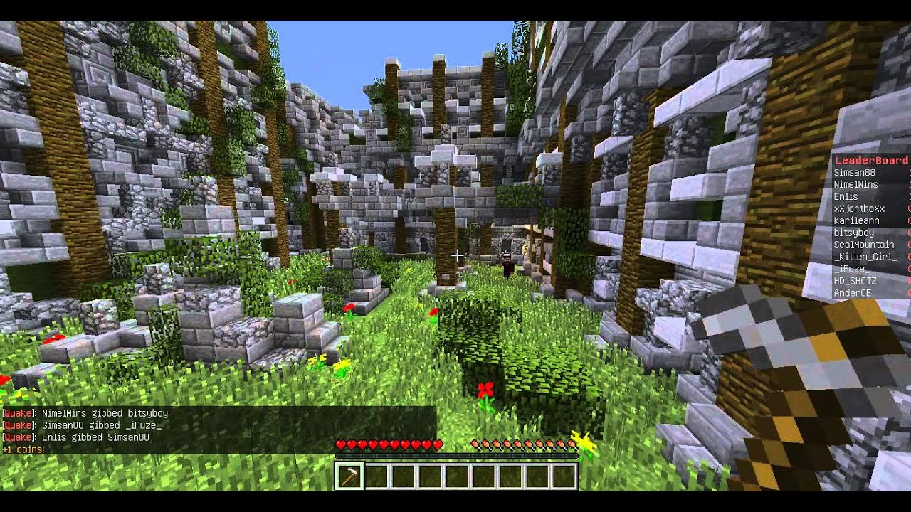 Minecraft:Quakecraft #1 - Начало