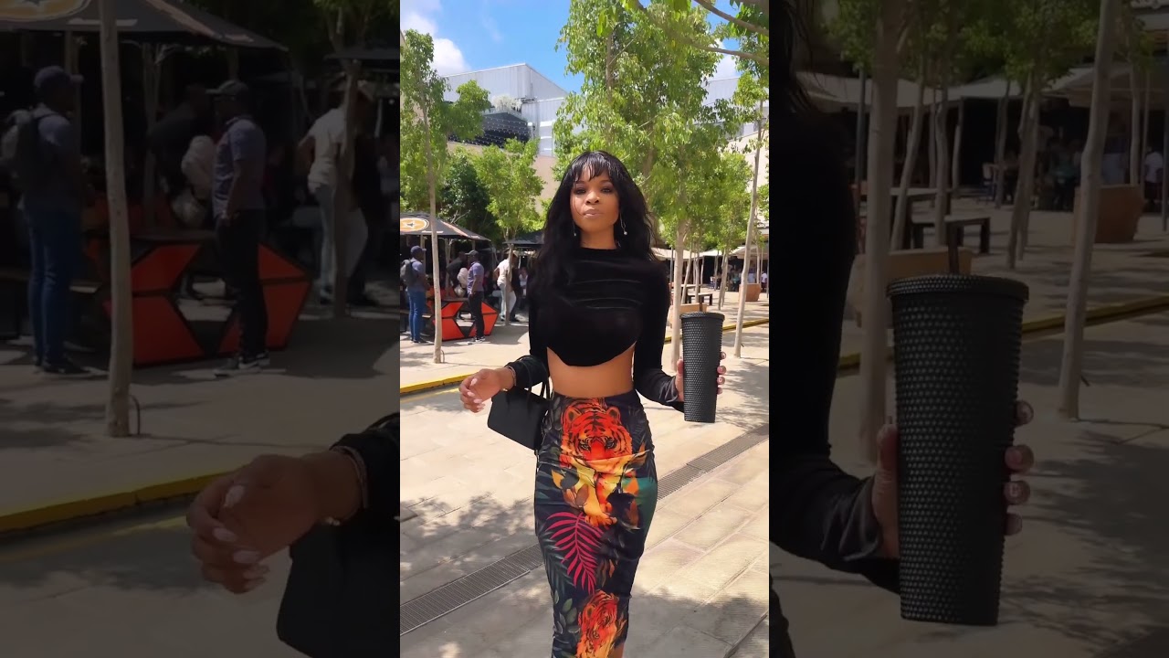 Tiger Print Skirt Outfit Set in Nairobi 