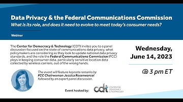 Data Privacy & the Federal Communications Commission