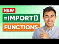 Stop Copy Pasting Into Excel! Try the NEW Import Functions Instead thumbnail