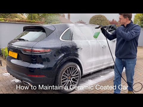 How to Maintain a Ceramic Coated Car