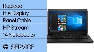 Replace the Display Panel Cable | HP Stream 14 Notebooks | HP