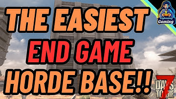 7 days to die 1.1 Exploit! The easiest end game horde base ever!