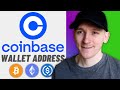 How to Find Coinbase Wallet Adress (Deposit Crypto to Coinbase)