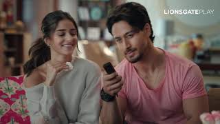 Tiger Shroff & Ananya Pandey Ad For Lionsgate Play App
