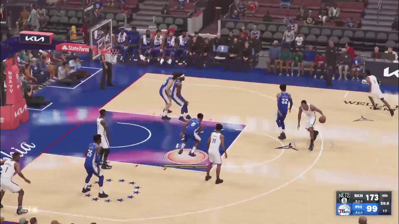 NETS VS 76ERS HD LIVE YouTube