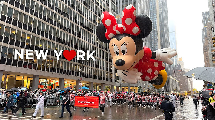 [4K]🇺🇸 2024 Macy's Thanksgiving Day Parade in New York City/FULL🎉🥁📯 Nov. 2024