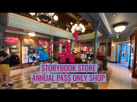 Annual Pass only store - The Storybook store at Disneyland Paris
